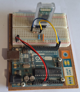 Utilisation des commandes AT sur un HC05 à l'aide du bouton et de RX/TX de l'Arduino