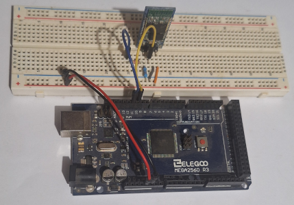 Branchement d'un HC06 sur une Arduino Mega
